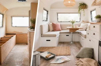 Rénovation intérieure Petite Caravane : 6 étapes et idées