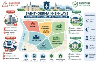 Saint-Germain-en-Laye Quartier chaud à éviter, Zone sensible