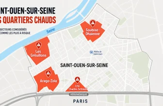 Saint-Ouen Quartier Chaud à éviter et Dangereux dans la Cité